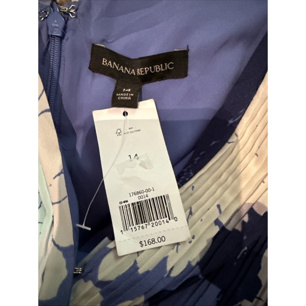 New Banana Republic Strappy Crossover Vee Pocket Dress Women's Size 14 - Picture 6 of 7